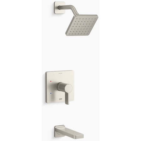 A large image of the Kohler K-TS23502-4G Brushed Nickel