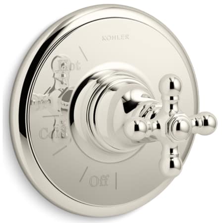 A large image of the Kohler K-TS72767-3 Vibrant Polished Nickel