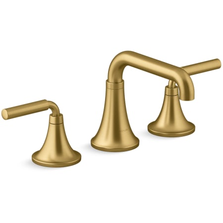 Kohler K-27416-4-2MB Vibrant Brushed Moderne Brass Tone 1.2 GPM