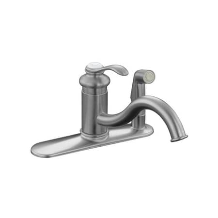 A large image of the Kohler Toccata-K-3346-3-Package Kitchen Faucet