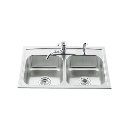 A large image of the Kohler Toccata-K-3346-3-Package Kitchen Faucet