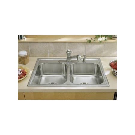 A large image of the Kohler Toccata-K-3346-4-Package Kitchen Faucet