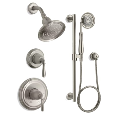 Kohler K Devonshire Rt11 4 Bn Vibrant Brushed Nickel Rite A Large Image Of The Kohler K Devonshire Rt11 4 Vibrant Brushed Nickel