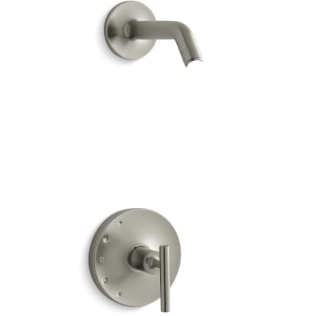 A large image of the Kohler K-TLS14422-4 Vibrant Brushed Nickel
