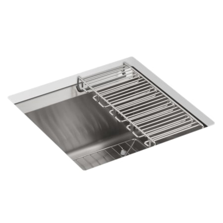 A large image of the Kohler K-3671 Stainless Steel