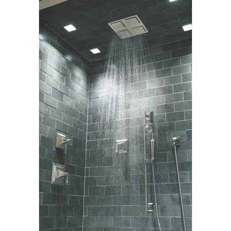 Kohler K 8030 Bn Brushed Nickel Modern, Watertile Rain Shower Panel