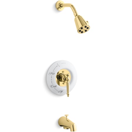 Kohler K Ts130 4d Pb Vibrant Polished Brass Antique Single Handle
