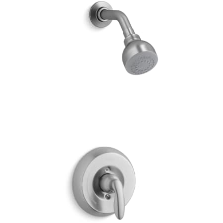 A large image of the Kohler K-TS15611-4H Brushed Chrome