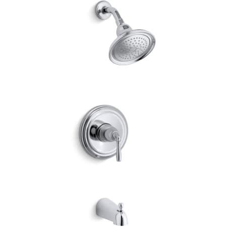 A large image of the Kohler K-TS395-4S Polished Chrome