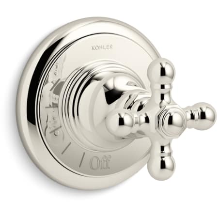 A large image of the Kohler K-T72771-3 Vibrant Polished Nickel