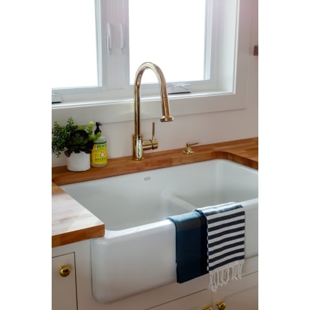 Kohler K-6427-0 White Whitehaven 36" Double Basin Undermount Enameled