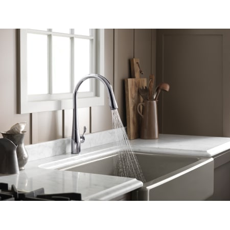 Kohler K 596 Vs Vibrant Stainless Simplice Single Hole Kitchen Kohler K 596 Vs Vibrant Stainless