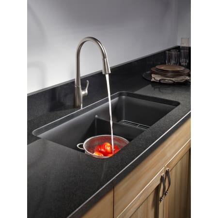 Kohler K 596 Bl Matte Black Simplice Single Hole Kitchen