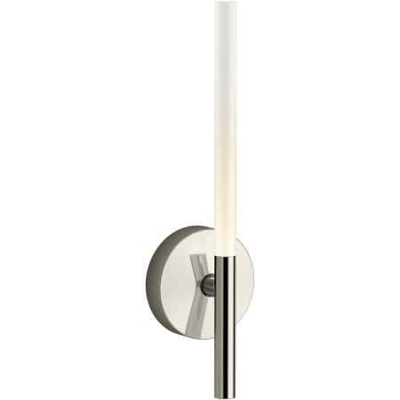 A large image of the Kohler Lighting 23463-SCLED Polished Nickel