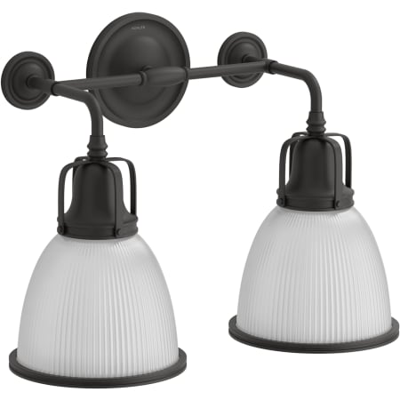 A large image of the Kohler Lighting 32282-SC02 Matte Black