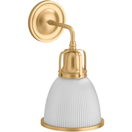 A large image of the Kohler Lighting 32281-SC01 Brushed Modern Brass