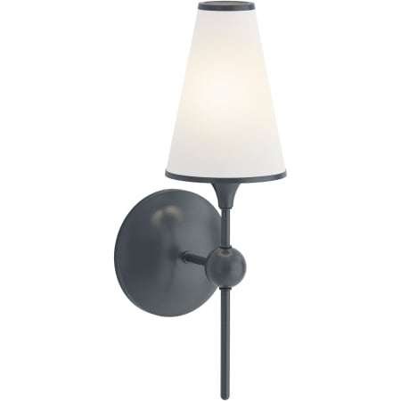 A large image of the Kohler Lighting 27858-SC01 27858-SC01 in Gunmetal - Light On