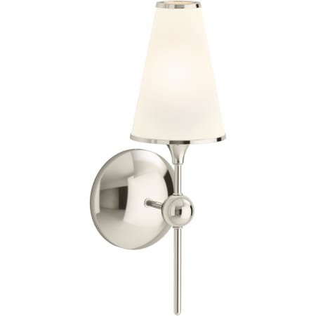 A large image of the Kohler Lighting 27858-SC01 27858-SC01 in Polished Nickel - Light On