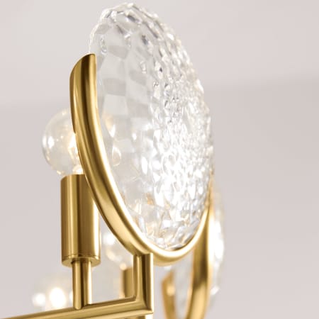 A large image of the Kohler Lighting 29381-CH06B 29381-CH06B in Brushed Modern Brass - Detail