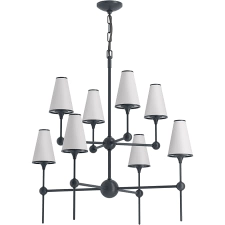 A large image of the Kohler Lighting 27863-CH08 Gunmetal