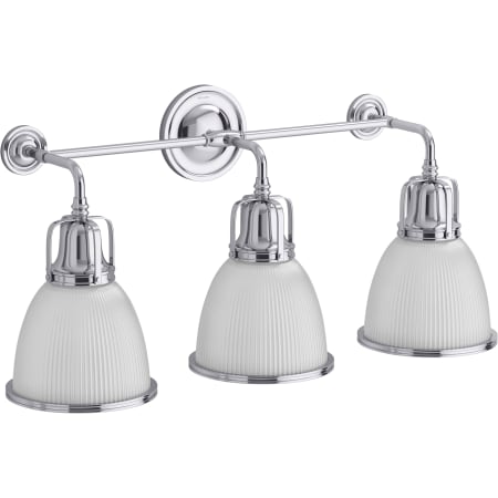 A large image of the Kohler Lighting 32283-SC03 32283-SC03 in Polished Chrome - Light Off