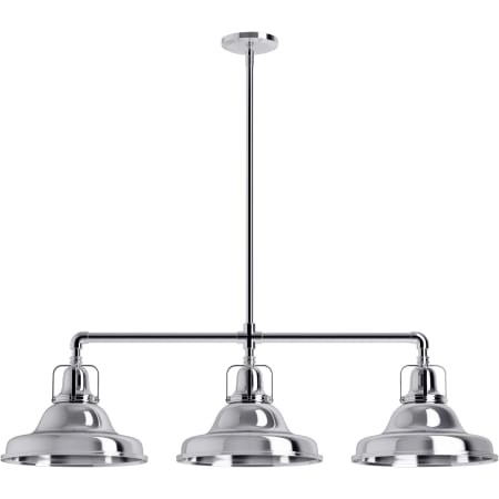 A large image of the Kohler Lighting 32292-CH03 32292-CH03 in Polished Chrome - Light Off