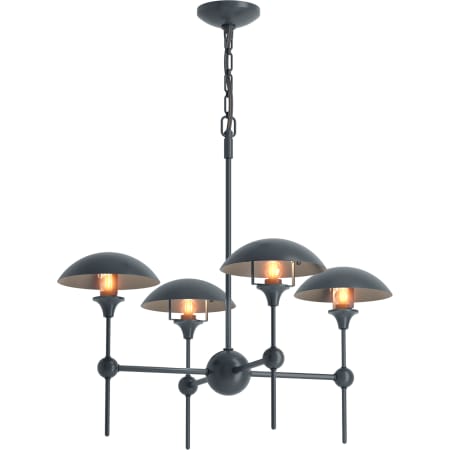 A large image of the Kohler Lighting 27950-CH04 Gunmetal