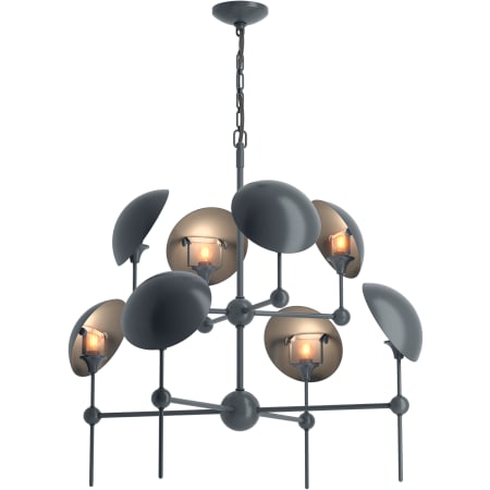 A large image of the Kohler Lighting 27951-CH08 27951-CH08 in Gunmetal 3
