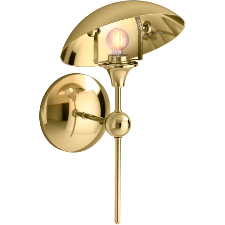 A large image of the Kohler Lighting 27944-SC01 27944-SC01 in Polished Brass