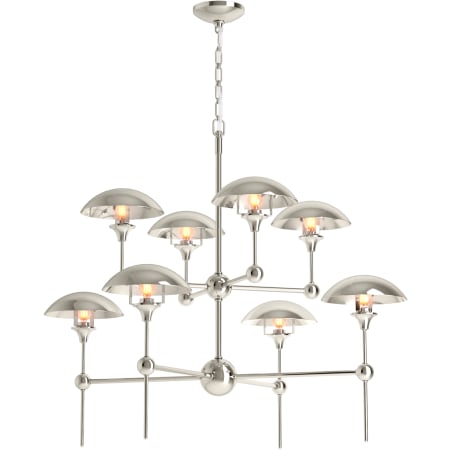 A large image of the Kohler Lighting 27951-CH08 27951-CH08 in Polished Nickel 1