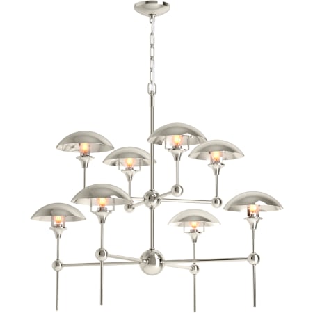 A large image of the Kohler Lighting 27951-CH08 Polished Nickel