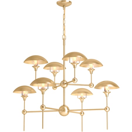 A large image of the Kohler Lighting 27951-CH08 27951-CH08 in Modern Brushed Brass 1