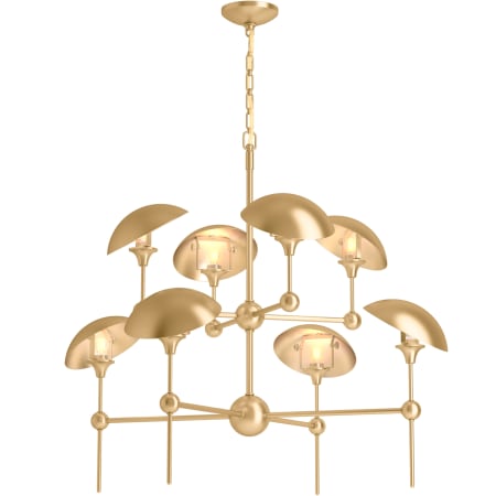 A large image of the Kohler Lighting 27951-CH08 27951-CH08 in Modern Brushed Brass 2
