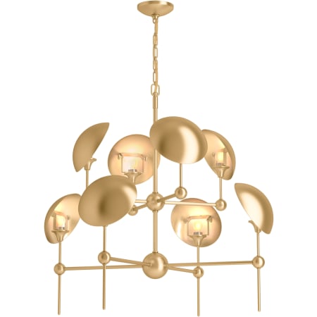 A large image of the Kohler Lighting 27951-CH08 27951-CH08 in Modern Brushed Brass 4