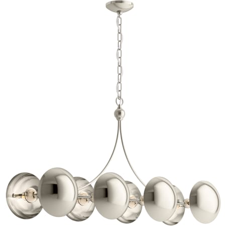 A large image of the Kohler Lighting 27949-CH08 Polished Nickel