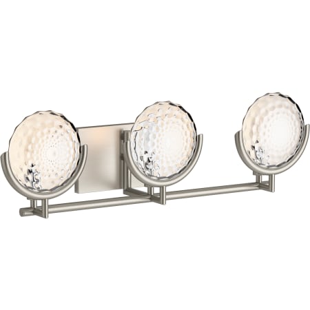 A large image of the Kohler Lighting 29377-SC03B 29377-SC03B in Brushed Nickel - On