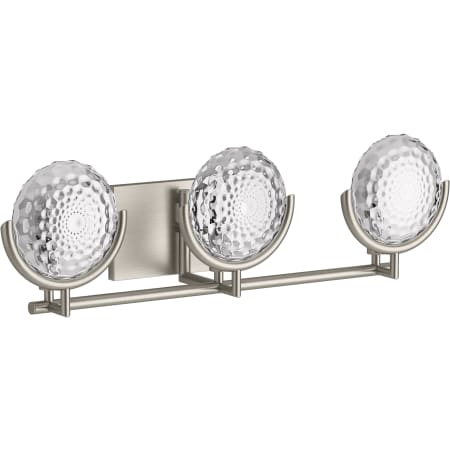 A large image of the Kohler Lighting 29377-SC03B 29377-SC03B in Brushed Nickel - Off