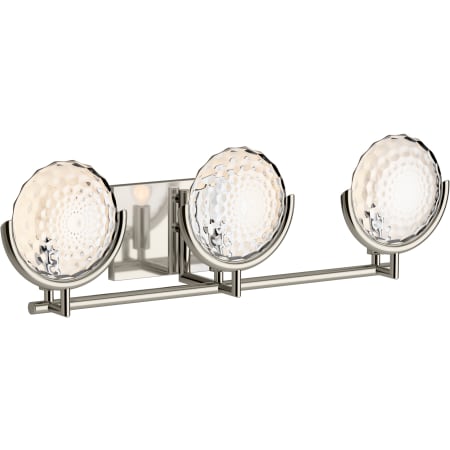 A large image of the Kohler Lighting 29377-SC03B Polished Nickel