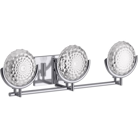 A large image of the Kohler Lighting 29377-SC03B 29377-SC03B in Polished Chrome - Off