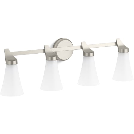 A large image of the Kohler Lighting 26849-SC04 Brushed Nickel