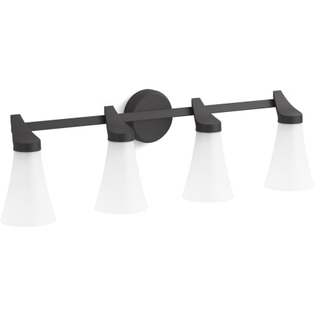 A large image of the Kohler Lighting 26849-SC04 Matte Black