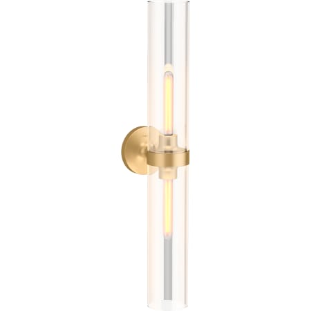 A large image of the Kohler Lighting 27264-SC02 Brushed Moderne Brass