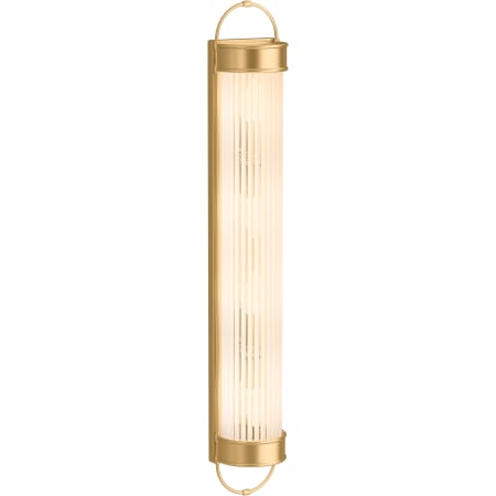 A large image of the Kohler Lighting 27753-SC04 Brushed Moderne Brass