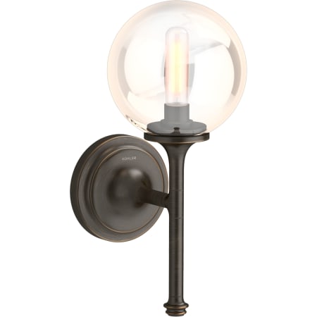 A large image of the Kohler Lighting 31761-SC01 Oil Rubbed Bronze