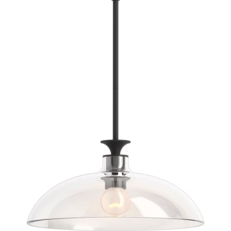 A large image of the Kohler Lighting 31771-PE01 Matte Black