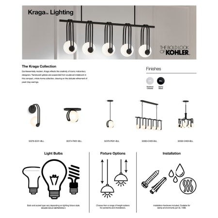 A large image of the Kohler Lighting 32382-CH05 Alternate Image