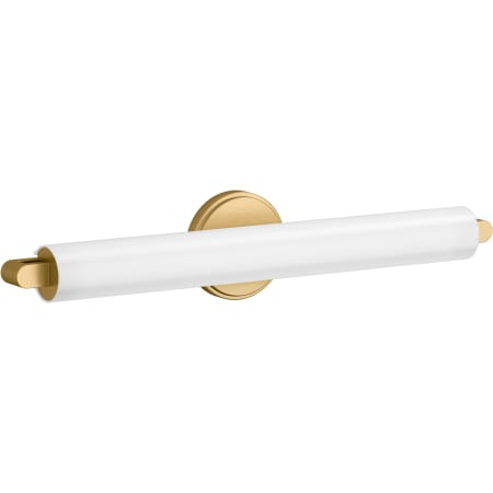 A large image of the Kohler Lighting 32631-SCLED Brushed Moderne Brass