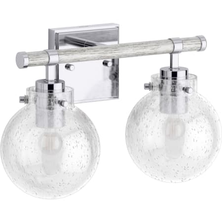 A large image of the Kohler Lighting 38413-SC02 Polished Chrome