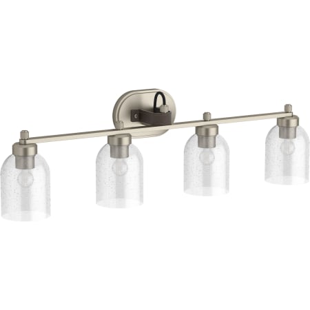 A large image of the Kohler Lighting 38419-SC04 Brushed Nickel