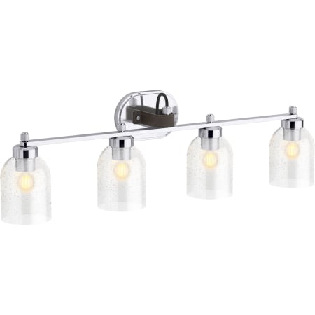 A large image of the Kohler Lighting 38419-SC04 Polished Chrome